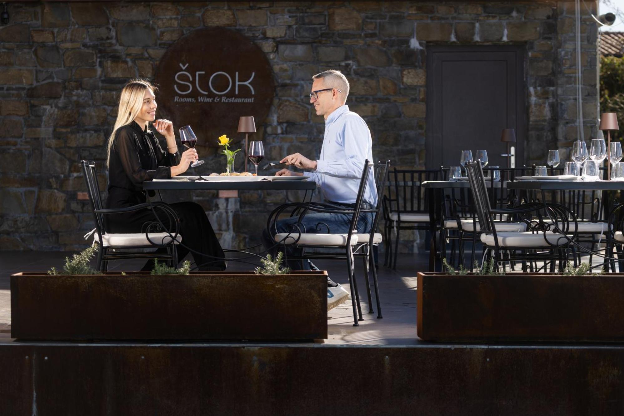 Stok - Rooms, Wine & Restaurant - Marezige, Koper Ngoại thất bức ảnh